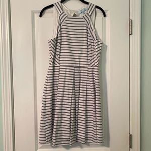 Halter open back dress